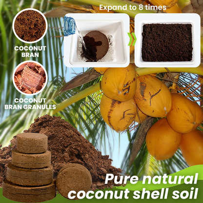 LIMETOW™ Premium Organic Coconut Bran for Plants