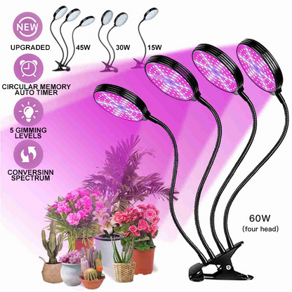 LIMETOW™ Full Spectrum Clip Plant Growing Light