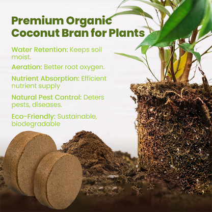 LIMETOW™ Premium Organic Coconut Bran for Plants