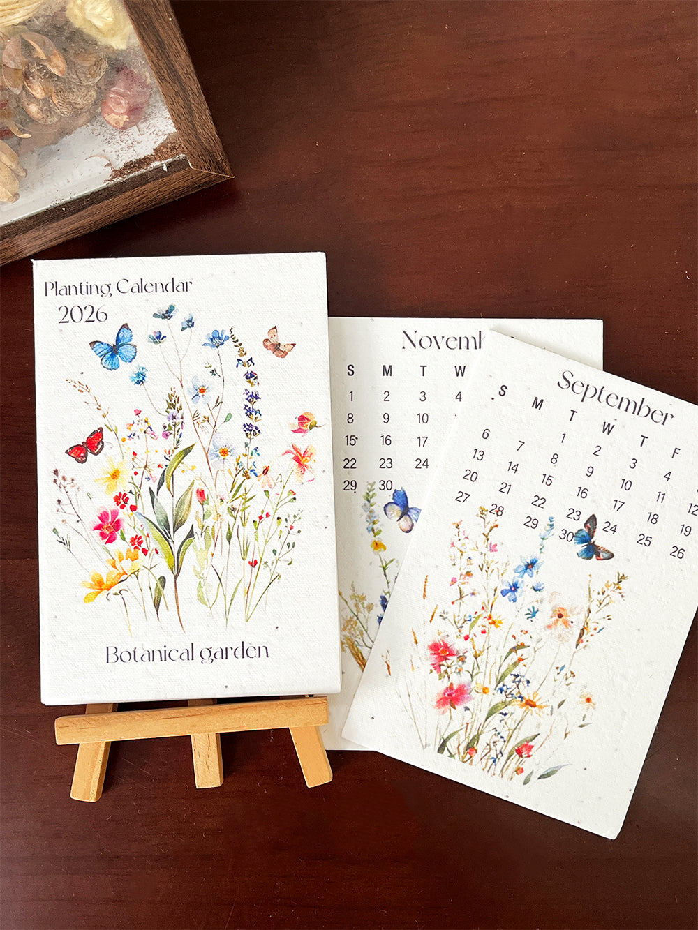 Eco-Friendly Plantable Seed Calendar 2026