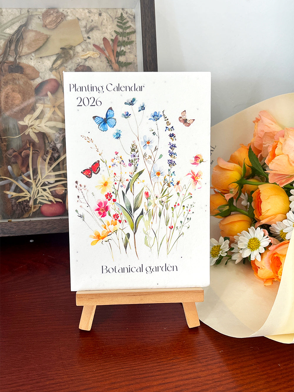 Eco-Friendly Plantable Seed Calendar 2026