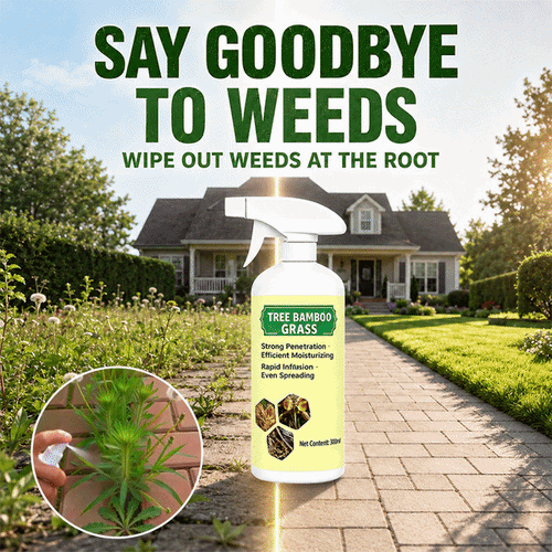 🌿 Fast-Acting Natural Weed & Grass Killer Spray