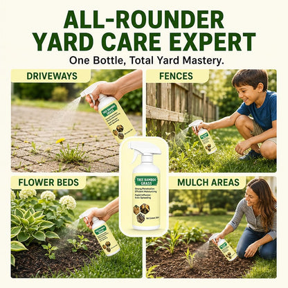 🌿 Fast-Acting Natural Weed & Grass Killer Spray
