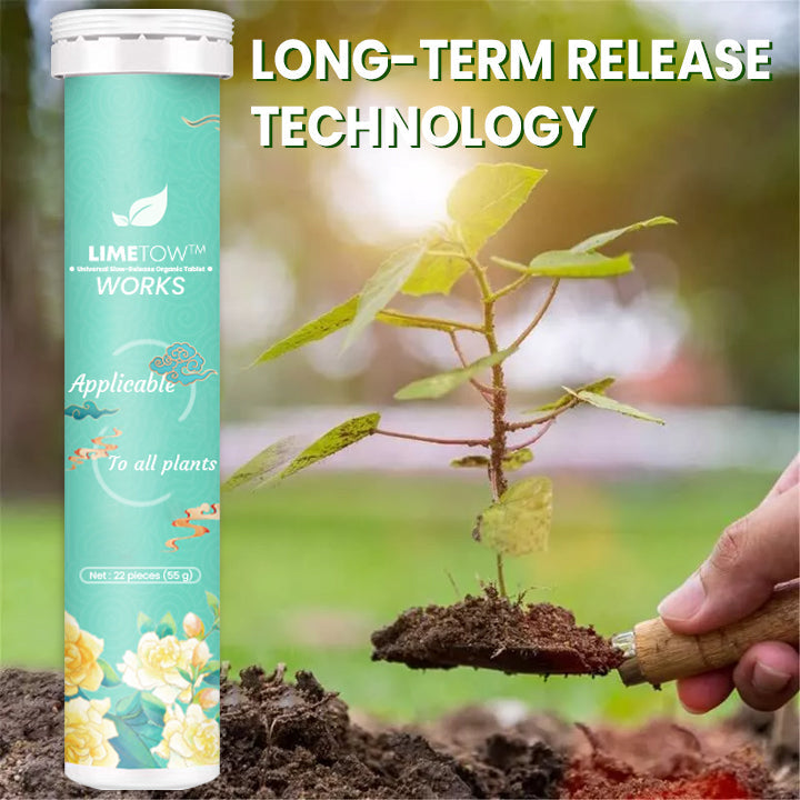 LIMETOW™ Universal Slow-Release Green Tablet Fertilizer