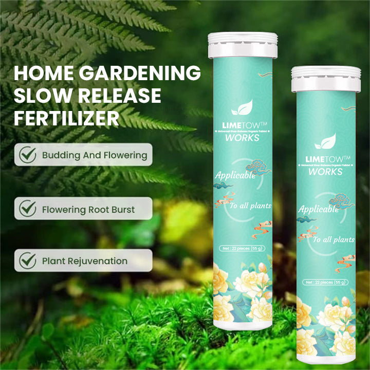 LIMETOW™ Universal Slow-Release Green Tablet Fertilizer