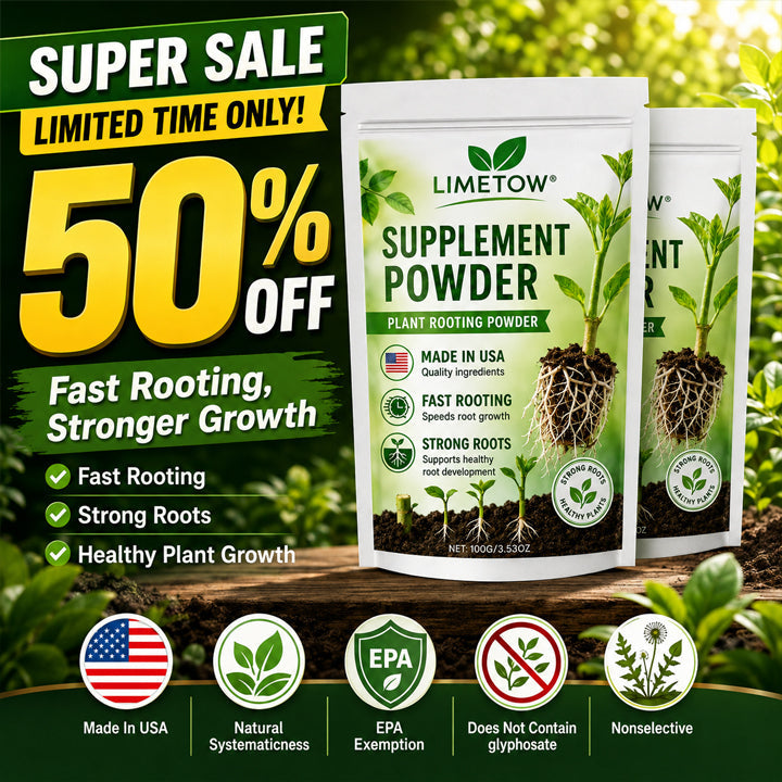 Official US Store  LIMETOW®  Supplement Powder for Rapid Root Growth and Strong Seedlings