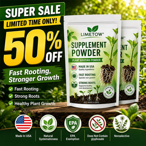 Official US Store  LIMETOW®  Supplement Powder for Rapid Root Growth and Strong Seedlings