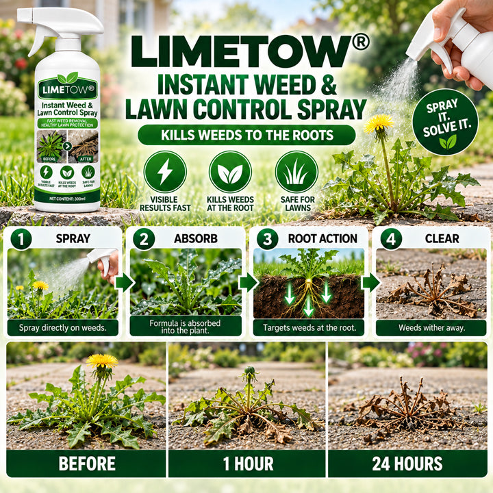 LIMETOW® Instant Weed & Lawn Control Spray
