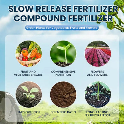 LIMETOW™ Universal Slow-Release Green Tablet Fertilizer