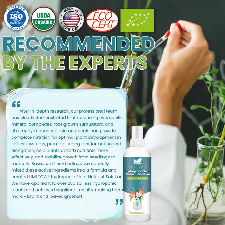 LIMETOW® Hydroponic Plant Nutrient Solution