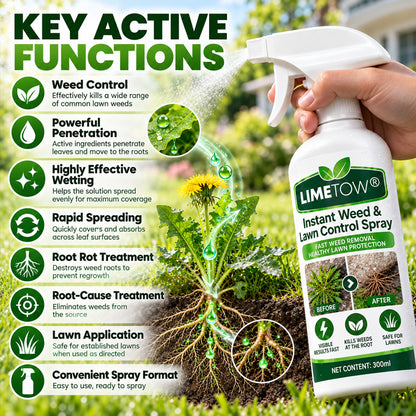 LIMETOW® Instant Weed & Lawn Control Spray
